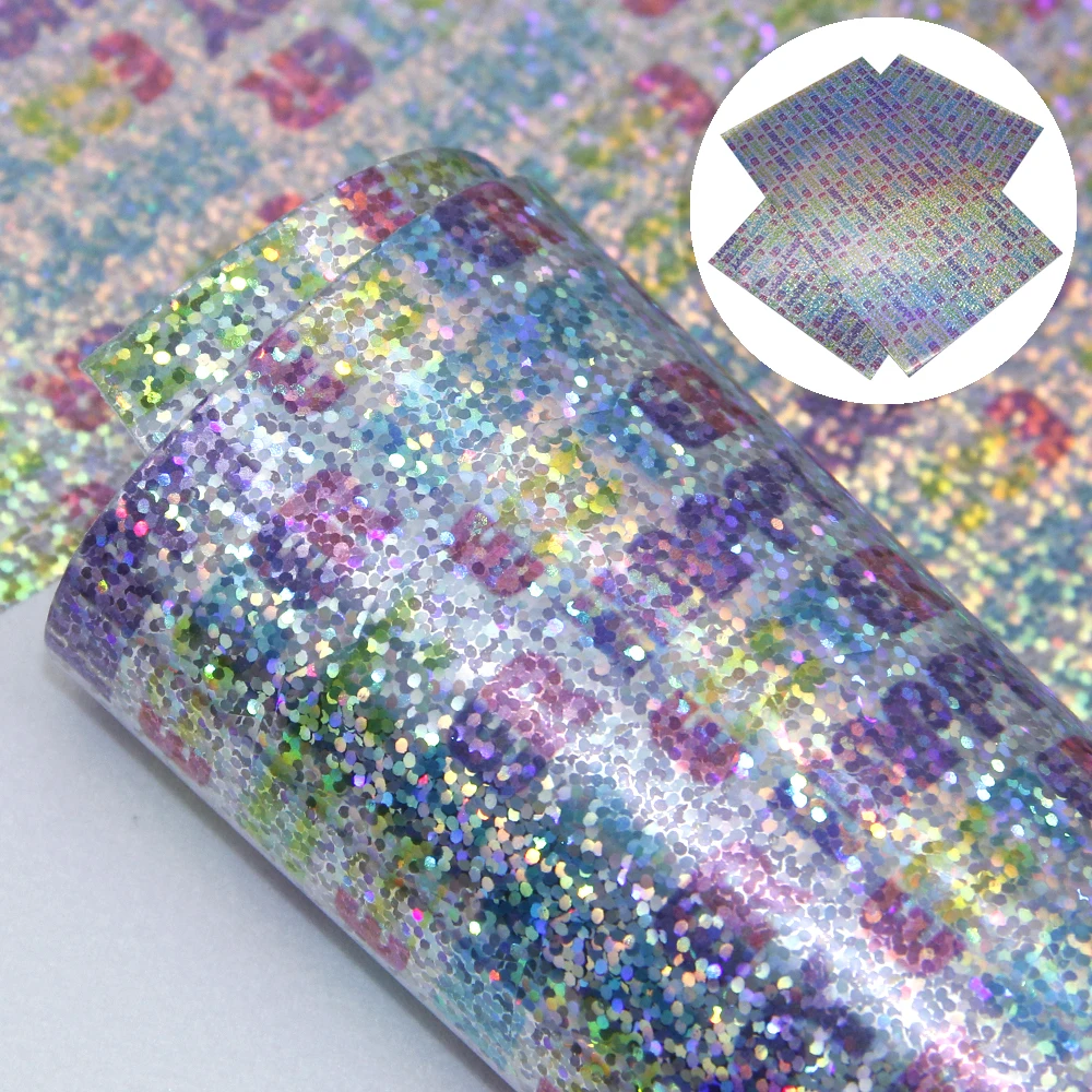 20*34 см буквы точки напечатаны искусственная кожа ткань, синтетическая кожа для сережек проектов изготовления сумок, 1Yc8584