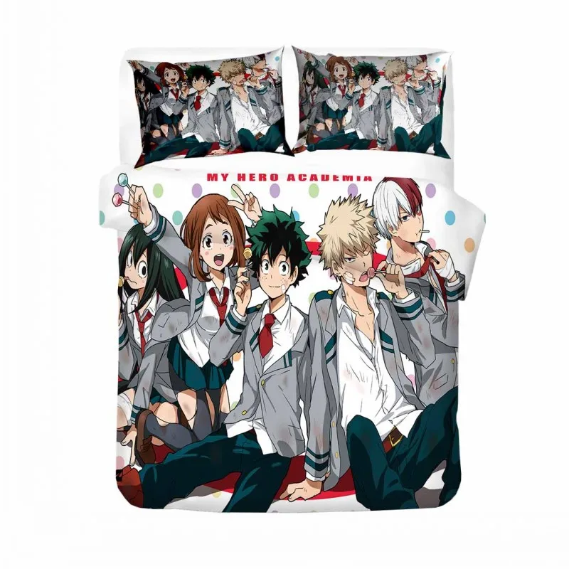 Conjunto de cama meu herói academia, 2