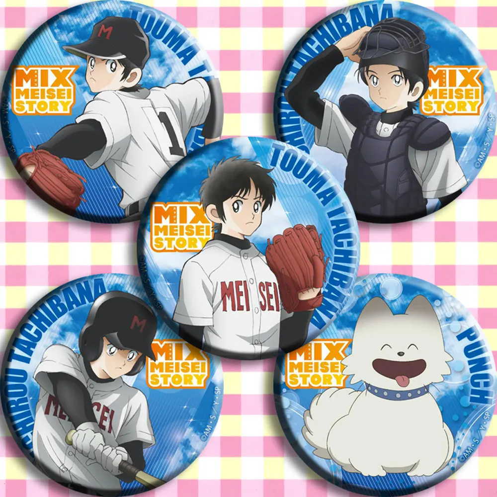 Mix Story Souichirou Tachibana Touma Tachibana Otomi Badge Anime Cosplay Costume Itabag Button Brooch Pin - Costumes Diy AliExpress