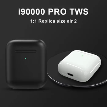 

i90000 Pro Tws Wireless Headphone 1:1 Copy Air 2 In-ear Detection Bluetooth Earphone Super bass HD Microphone Call Pk i9000 max