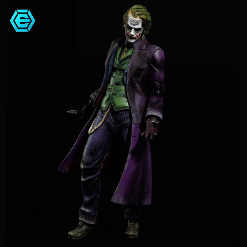27 см PLAY ARTS KAI The Dark Knight Joker ПВХ фигурка Коллекционная модель игрушки|Игровые
