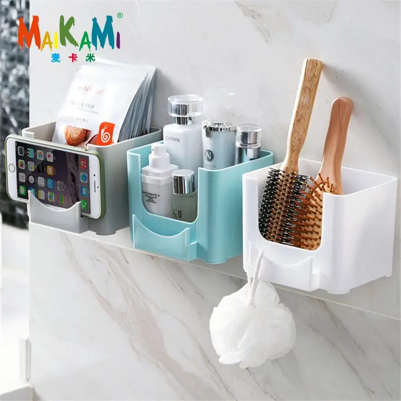 

MAIKAMI Plastic Storage Rack Kitchen Storage Box Canister New Clear Container Hot Selling Sundries Organizer Boxes Household