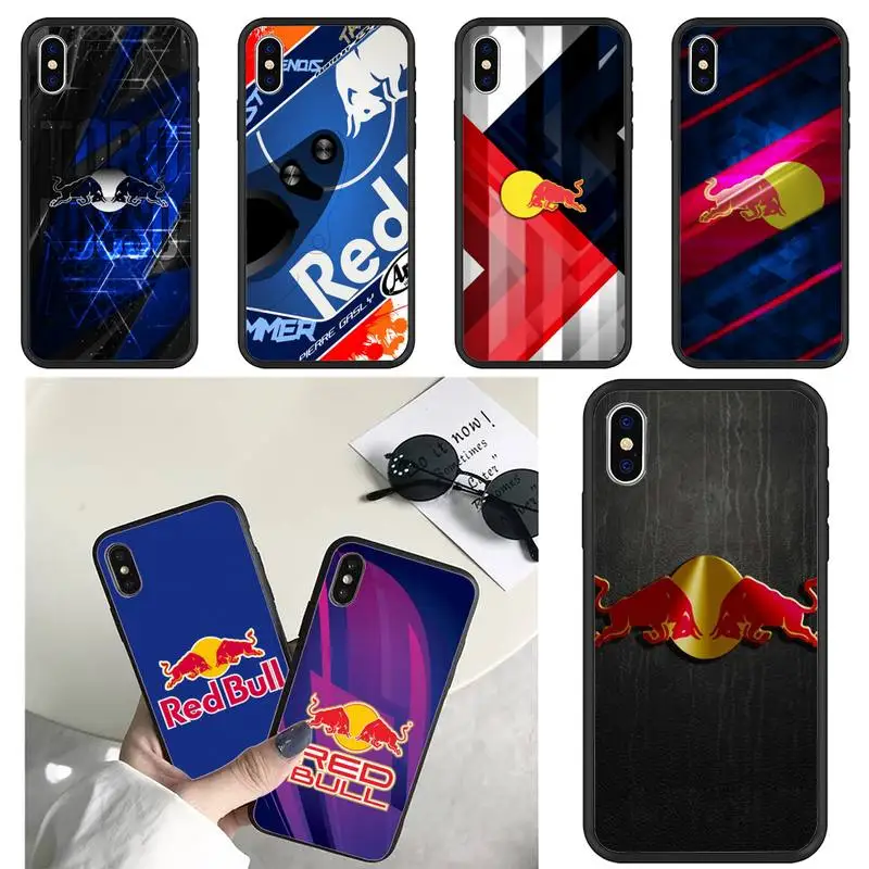 Чехол RED Energy Drink Bull для телефона IPhone 12 Pro Max 6 6s 7 8 Plus XS XR 12mini Se 2020 Iphone 11 | Мобильные