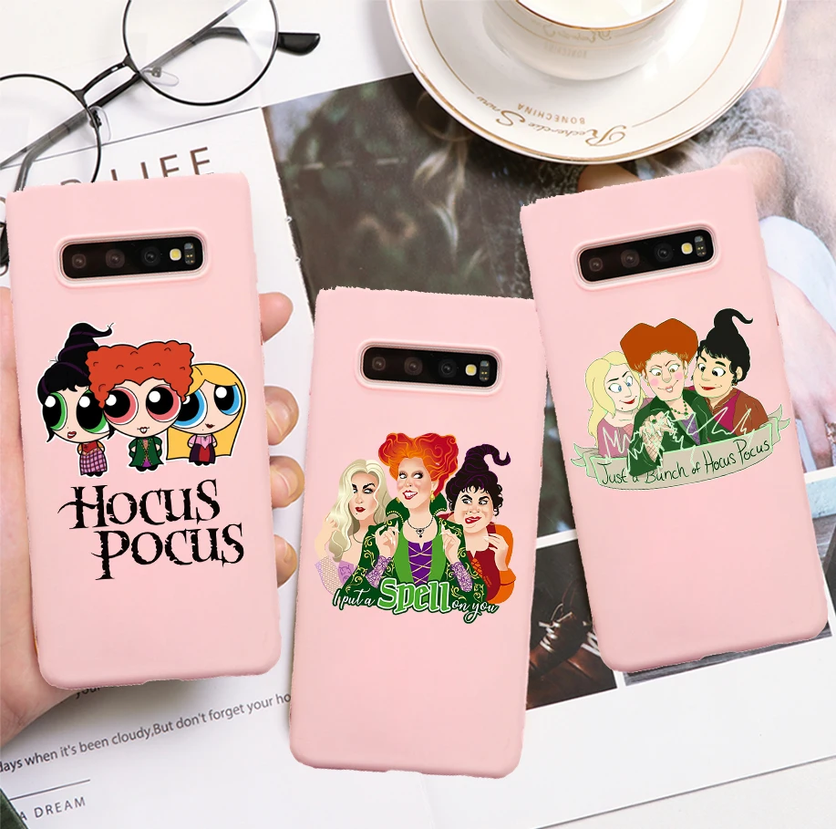 Чехол Hocus Pocus для телефона Samsung Galaxy s20 Ultra s8 s9 s10 plus A50 A10 A20 A30 A70 A60 A51 A71 S | Мобильные