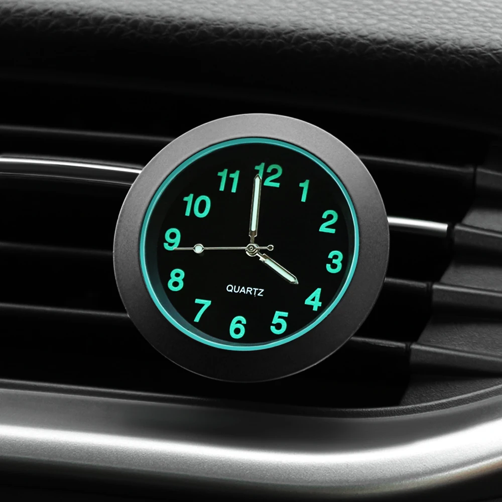 Luminous Auto Gauge Clock Car Quartz for Ford focus fiesta mondeo mk4 mitsubishi outlander asx lancer | Автомобили и мотоциклы