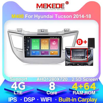 

4G+64G android 10.0 car multimedia car radio for Hyundai Tucson/IX35 2016 2017 gps navigation 4G lte WIFI built in carplayer