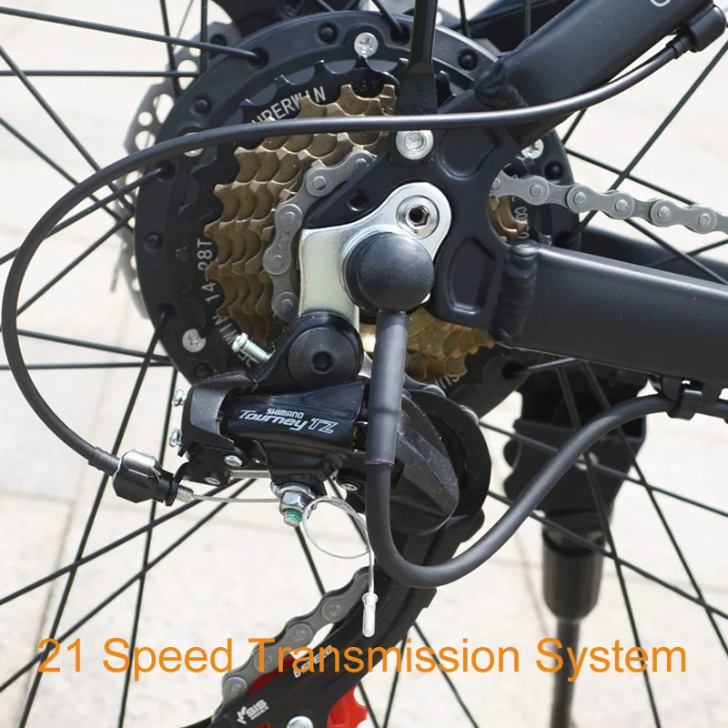 GTWO 26 дюймов горный велосипед 48V 9Ah литий Батарея 350 ваттовый мотовелосипед; 5 уровней помощи педалированию Запираемые амортизационная вилка