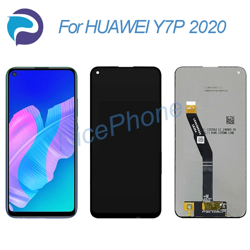 Для HUAWEI Y7P ЖК-экран + сенсорная панель (диджитайзер) дисплей ART-L28 ART-L29 Y7 2020 Замена в