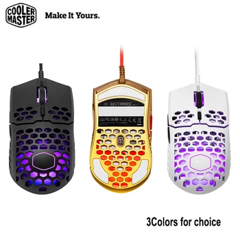 

Cooler Master Gaming Mouse MM711 60G with Lightweight Honeycomb Shell Ultraweave Cable and RGB Accents Pixart PMW 3389 16000 DPI