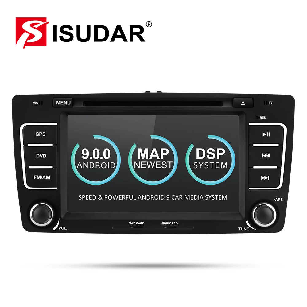 Isudar 2 Din Auto Radio Android 9 For SKODA/Yeti/Octavia 2009 2010 2012 Quad Core RAM 2G Car Multimedia Video DVD Player GPS DVR Isudar 2 Din Auto Radio Android 9 For SKODA/Yeti/Octavia 2009 2010 2012 Quad Core RAM 2G Car Multimedia Video DVD Player GPS DVR