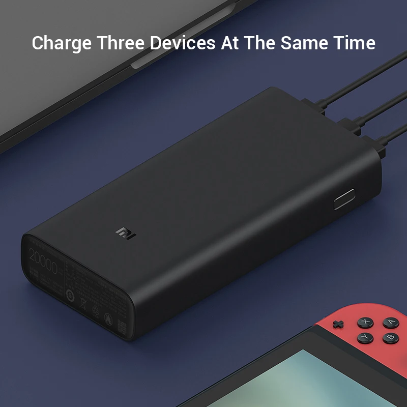 Xiaomi Power Bank 3 20000mAh 50W PB200SZM 3 USB Type C Fast Charging Portable Mi Powerbank 20000 External Battery Poverbank 4