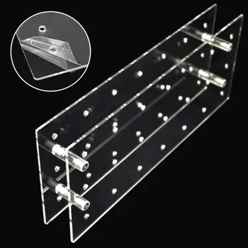 

21 Holes Cake Lollipop Display Holder Rectangular Lollipop Stand Base Shelf DIY H55A