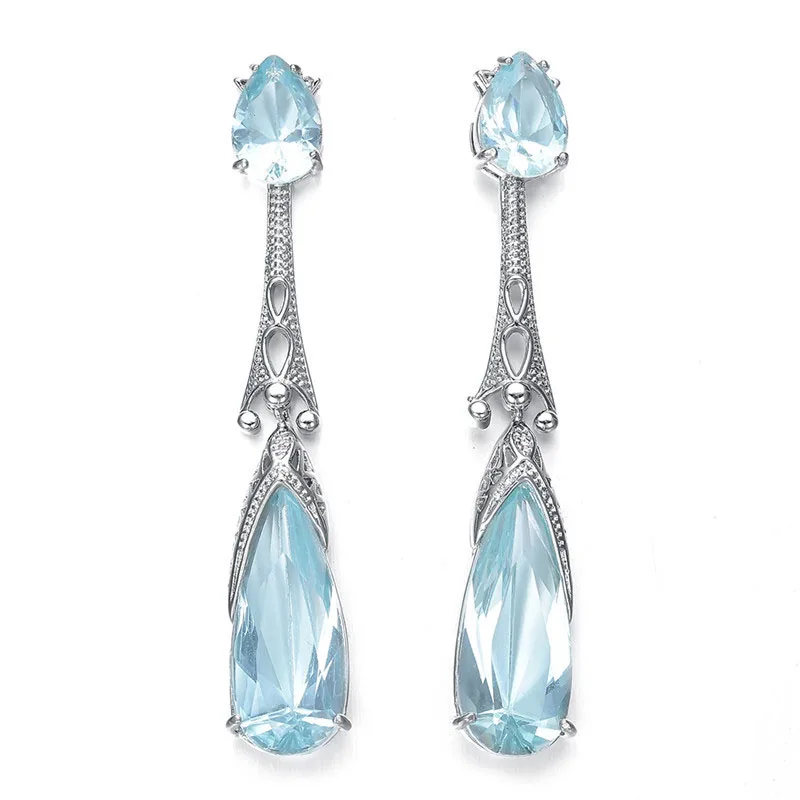 New-Arrival-Women-Elegant-Crystal-Drop-Earring-Fashion-Silver-Plated-Long-Earrings-For-Female-Gifts-Jewelry (3)