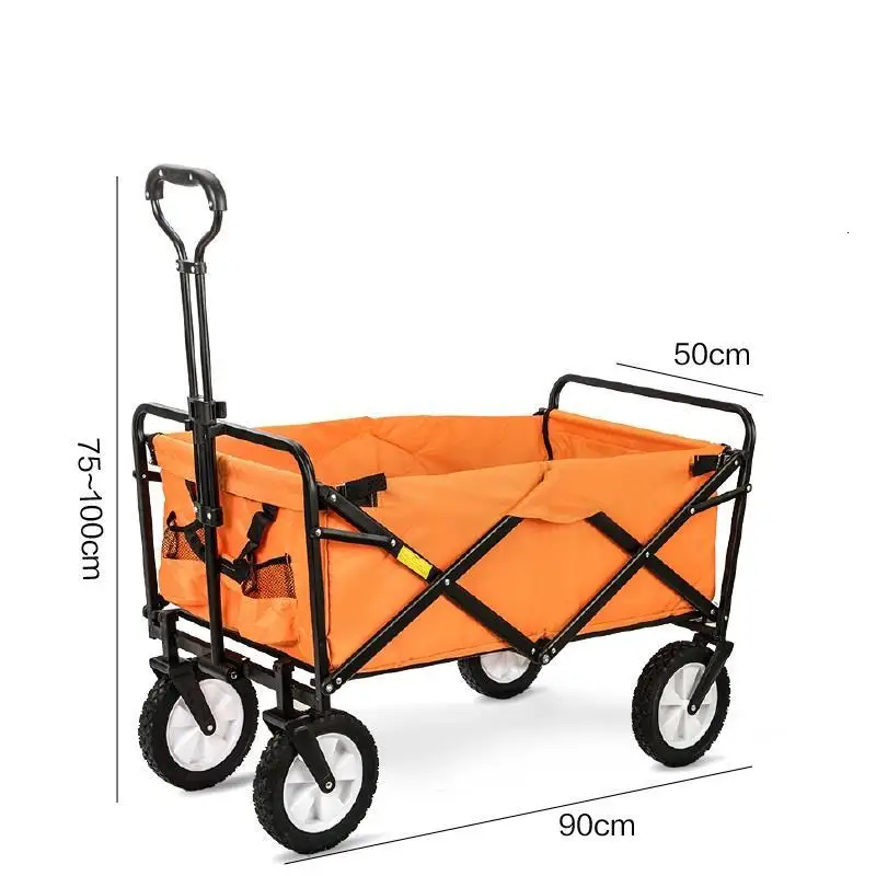 MODEL H Storage Cart Carretilla Plegable Carro Verdulero Table Shopping Mesa Cocina Carrello Cucina Chariot Roulant Kitchen Trolley - Цвет: MODEL H