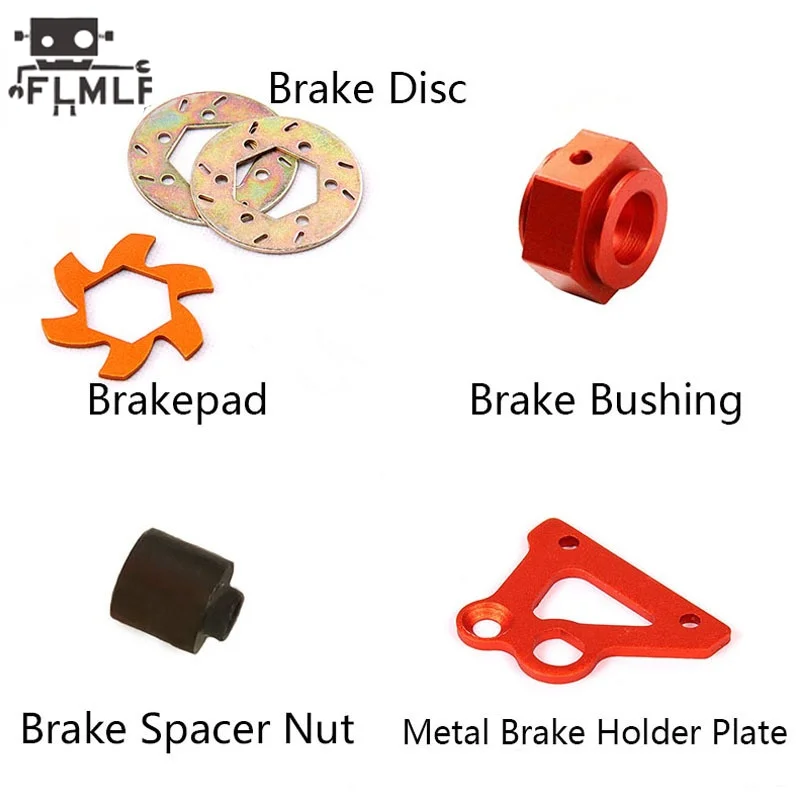 

Металлическая Тормозная изоляционная колодка на радиоуправлении или металлический тормозной диск или дисковый тормоз в комплекте подходит для 1/5 HPI ROFUN BAHA ROVAN KM BAJA 5B 5T 5SC запчасти