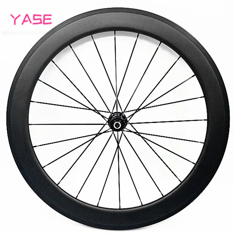 Excellent straight pull Powerway R36 ceramic wheel pillar 1420 chinese carbon wheels road wheelset 700c 60x25mm tubeless carbon wheelset 2