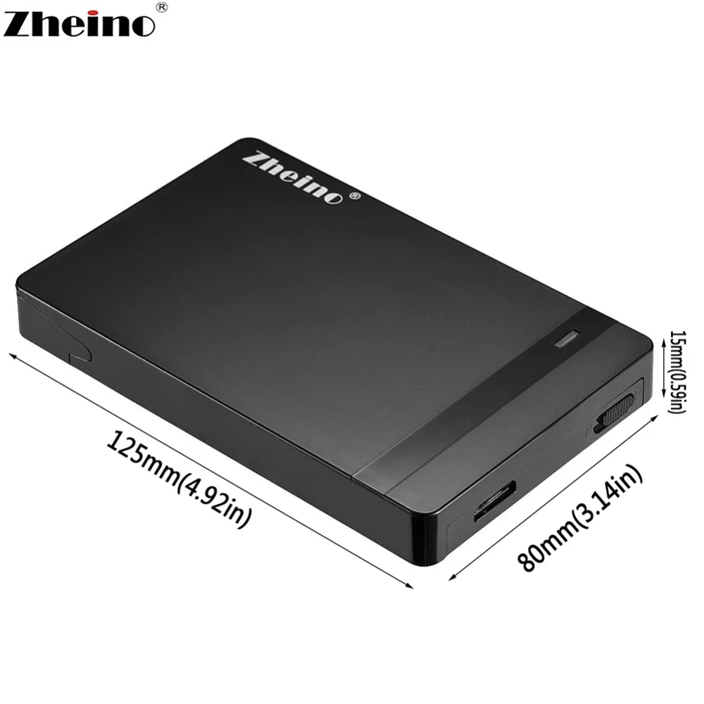 Zheino 2," USB 3,0 внешний жесткий диск 60 ГБ 120 240 360 ГБ 480 ГБ 960 ГБ 128 ГБ 256 512 1 ТБ 2 ТБ Портативный SSD жесткий диск