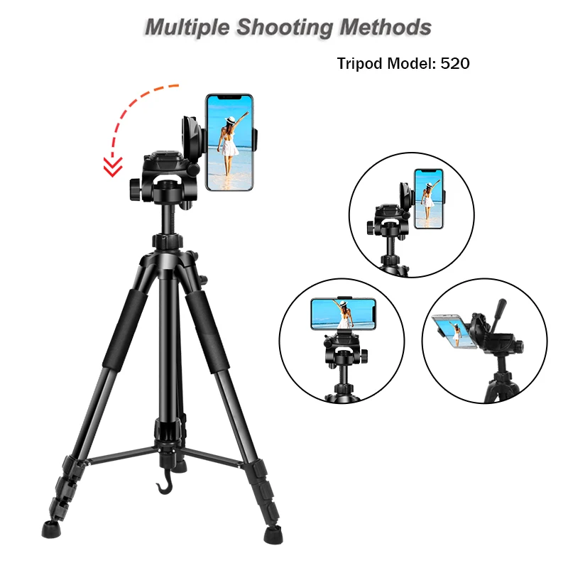 Lightweight Mobile Phone Stand Camera Tripod with
