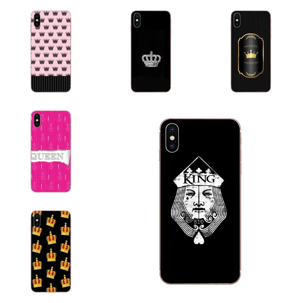Princess Queen Boss Crown King Pattern For HTC Desire 530 626 628 630 816 820 830 One A9 M7 M8 M9 M10 E9 U11 U12 Life Plus | Мобильные