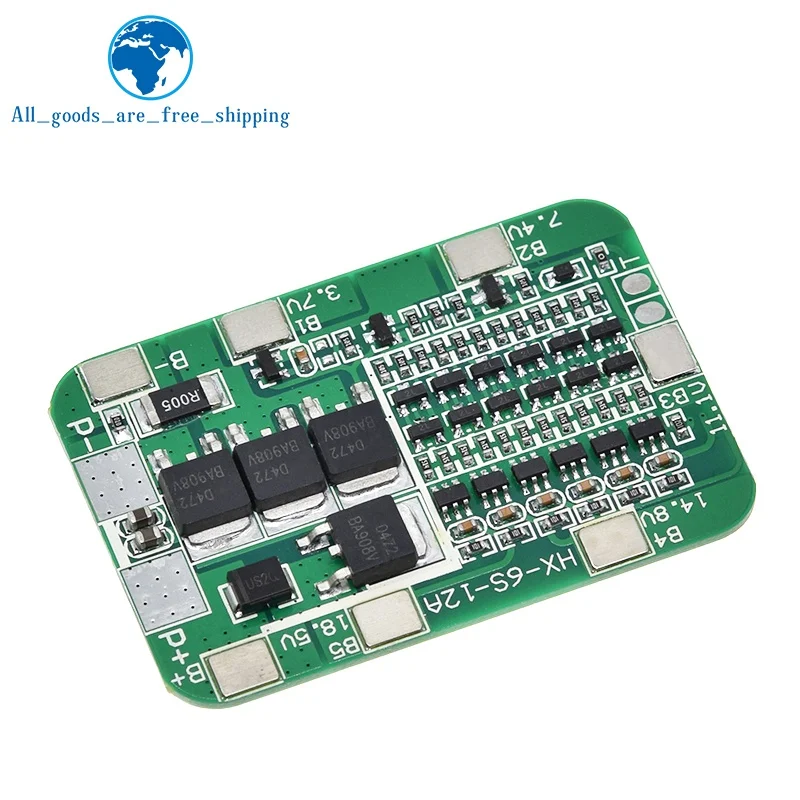1/3PCS 6S 12A 24V PCB BMS Schutz Bord Für 6 Pack 18650 Li-Ion Lithium-Batterie zelle Modul Neue Ankunft – Detail 10