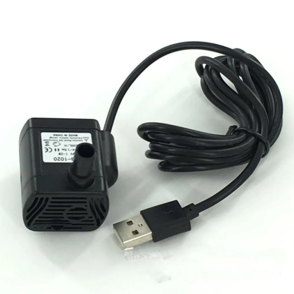 3 Вт Usb-1020 ремесла Dc3.5V-9 V зарядка сокровище Usb микро погружной насос профессиональная Мода портативный и прочный