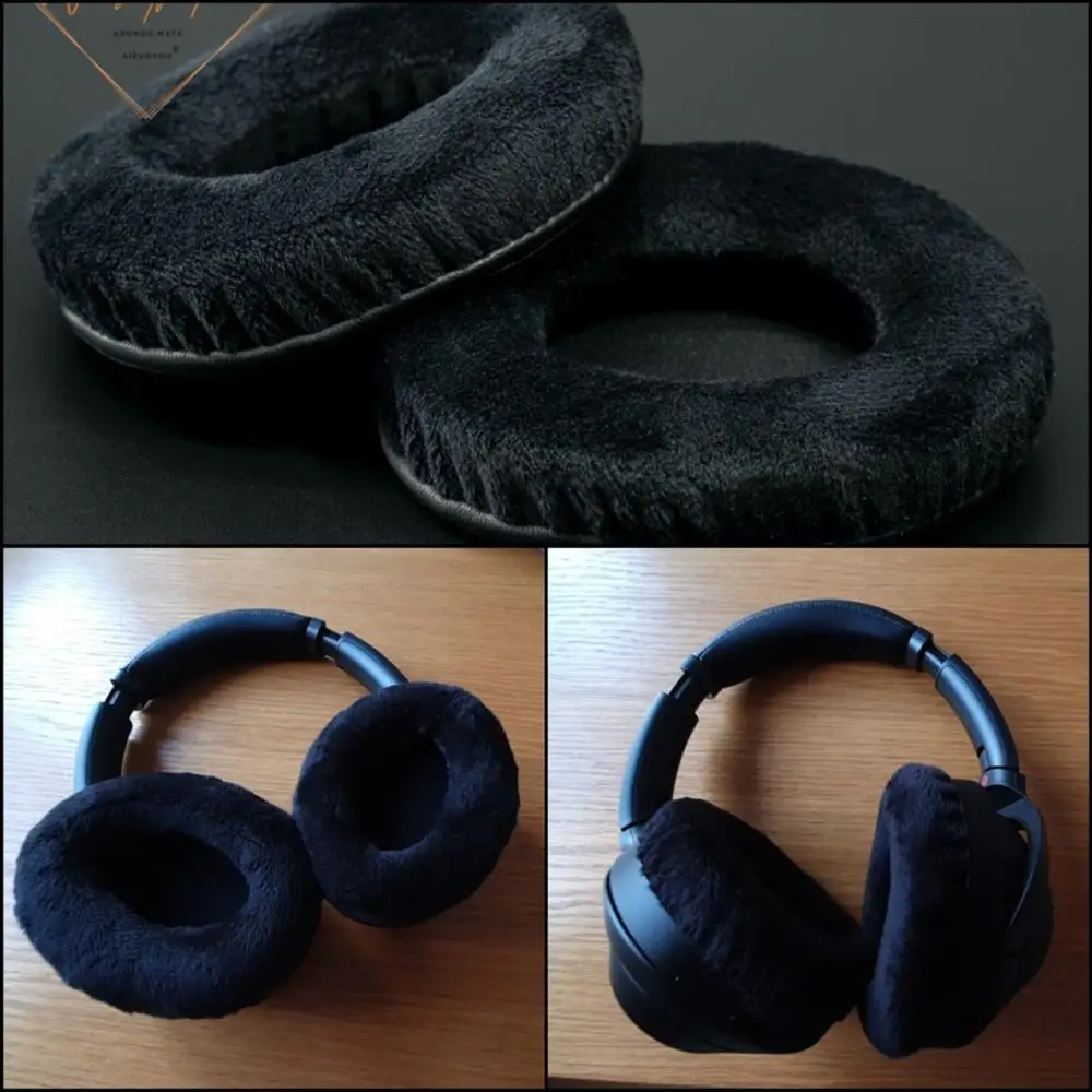 Thick Velour Velvet Ear Pads Cushion 