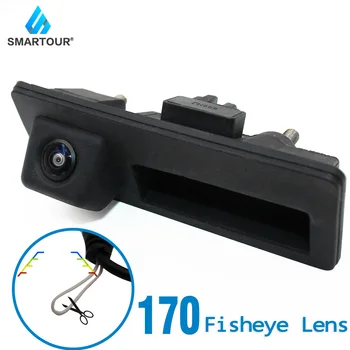 

Smartour Reversing Camera 1080P Trunk Handle Car Rear view Camera For Volkswagen Passat B6 B7 Polo Golf Caddy S haran EOS Audi