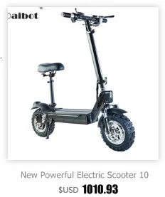 Top Electric Scooter Adults 10 Inch 2 Wheels Electric Scooters 1500W 48V Folding Electric Off Road Skateboard 6