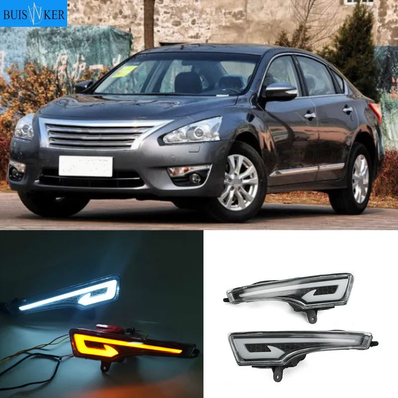 

LED DRL Daytime Running Light Fog Lamp 12V Car Running Lights for Nissan Teana Altima 2013-2016