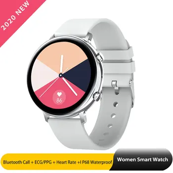 

Bluetooth Call Smart Watch Silicon Strap+Alloy (44mm) IP68 Waterproof Fitness Tracker Heart Rate Monitor PK Smart Watch active 2