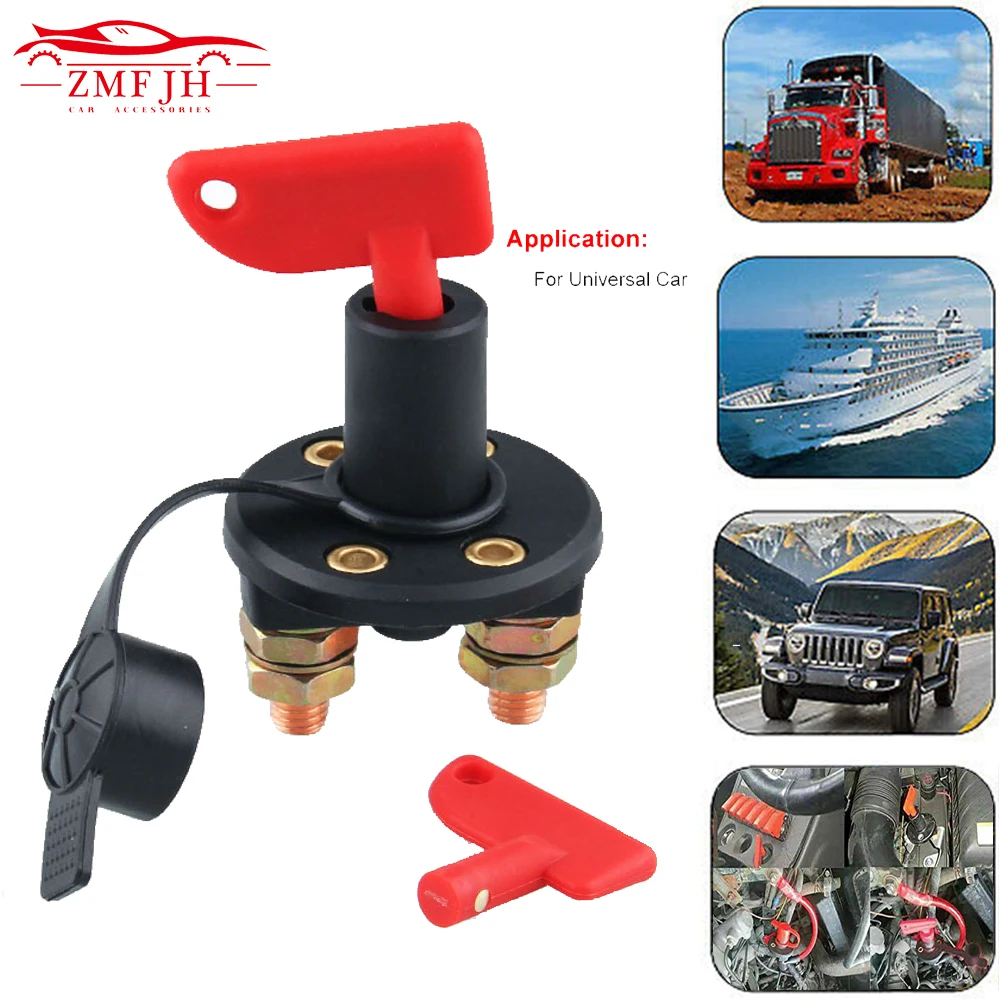 Выключатель батареи изолятор отключения питания Kill Key Car Van 300A hasta 24V переключатель безопасности