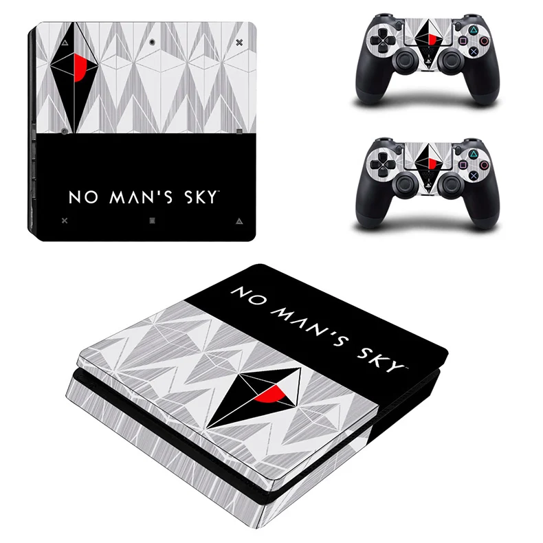 YSP4S-0184 No man's sky PS4 Slim sticker s PS 4 Play station 4 Slim Skin sticker Pegatinas для playstation 4 Slim консоли и контроллера - Цвет: YSP4S-0184
