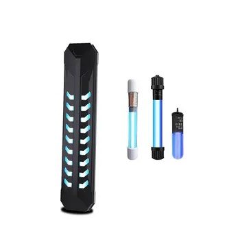 

Aquarium UVC Lamp Light Sterilizer Fish Tank UV Light Bactericide Disinfection Water Treatment Purifier with Adjustable Timer
