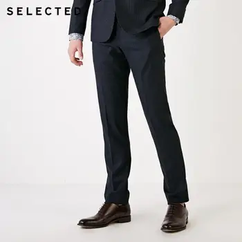

SELECTED Men's Slim Fit Stripe Pattern Suit Pants S|41916A502