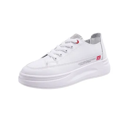 

Small white shoes female autumn new 2019 thick bottom casual wild foreign autumn shoes net red explosion models old tide shoes