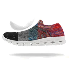 TaoBo/ г. Новые летающие вязаные носки, обувь мужская и женская спортивная обувь средней высоты растягивающиеся супер светильник, мягкая подошва, пара обуви 36-46