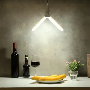 

30W E27 LED Telescopic Constant Current Light Bulbs IP44 Waterproof Highlight Lamps Folding Garage Emergency Lights