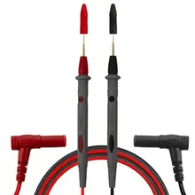 2 шт. Универсальный цифровой мультиметр ручки свинцовый зонд провод Противоскользящий Захват острые контакты Практичный простой в использовании 1000 В 20А амперметр