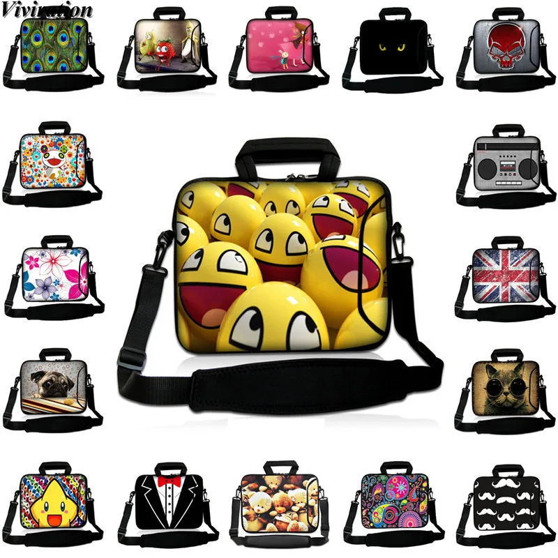 14.1 14 14.4 Inch Laptop Sleeve Bags Shoulder 15 15.6 15.4 Funda Portatil Notebook Case 13 12 10 17 13.3 11.6 Briefcase Handbag