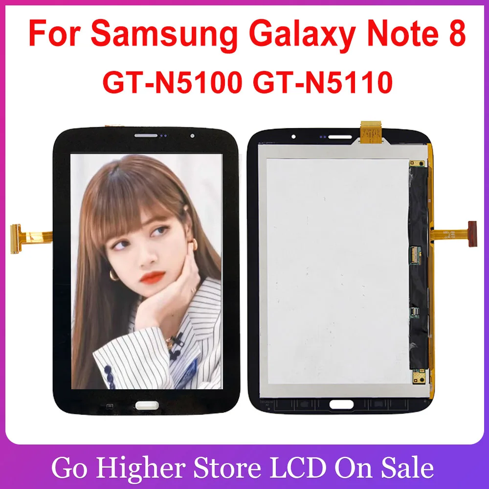 Для Samsung Galaxy Note 8 ЖК дисплей комбо сенсорный экран Стекло N5100 N5110 GT-N5100 GT-N5110 запасные