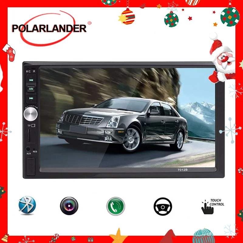 Автомагнитола 2 Din MP5 MP4 Player 7 ''HD сенсорный экран Bluetooth TF USB FM стерео Авто