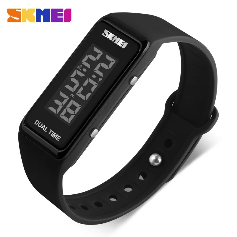 

Skmei Children LED Bracelet Electronic Waist Watch Men And Women Children Sports Second Generation Pu Watch Students Gift Watch
