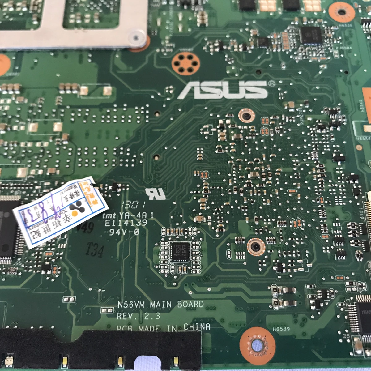 For Asus N56VB Motherboard N56VM Rev2.3 Mainboard GT740 2GB 989 Scoket DDR3