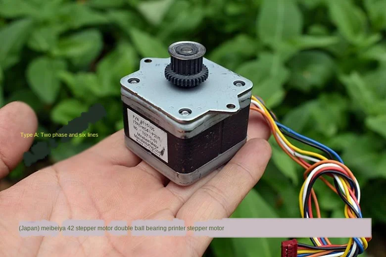 

42 Stepper Motor Double Roller Bearing Printer 1.8-Degree Stepper Motor