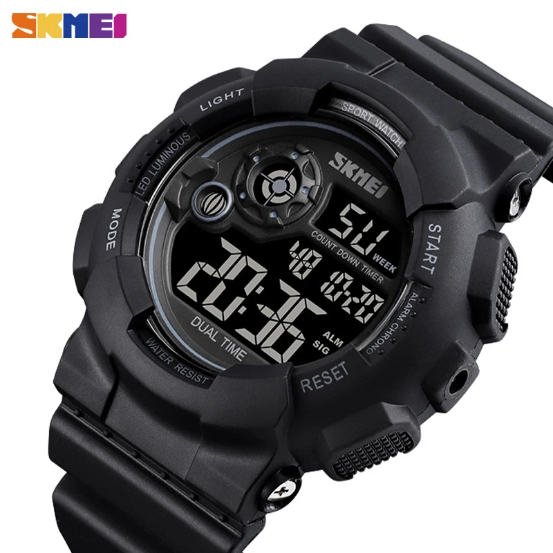 Skmei Outdoor Sport Watch Men Shockproof And Waterproof Military Watches  Led Display Shock Digital Watch Reloj Hombre 1583 Clock - Digital  Wristwatches - AliExpress