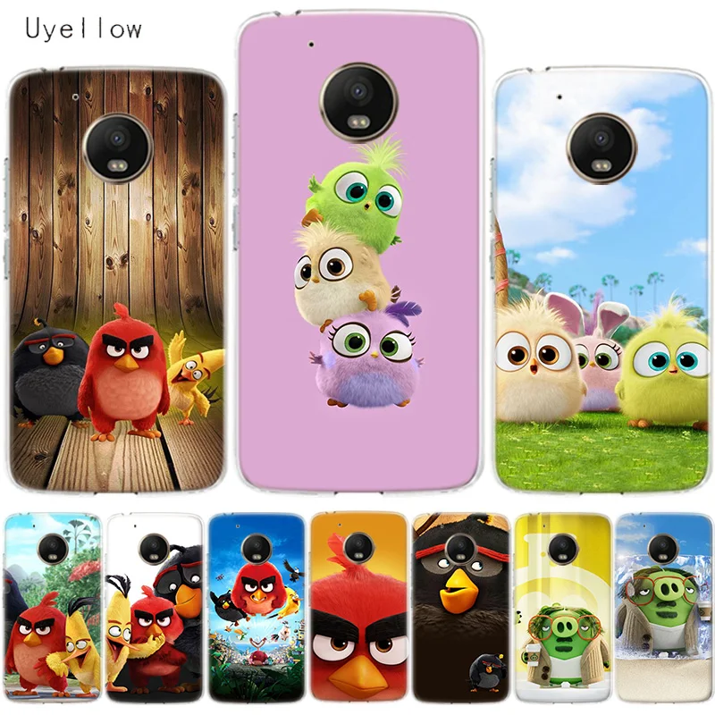 

Uyellow The Angry Bird Silicone Soft Cover For Motorola G4 G5 G5S G6 G7 E4 E5 Plus Play Phone Case For Moto G7 Power Coque Shell