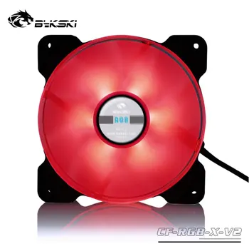 

Bykski Adjust RGB Cooling Fan 120mm Pc Case Mute Fan Computer Radiator Cooler Cooling 12v LED Light / Controller Quiet Heatsink