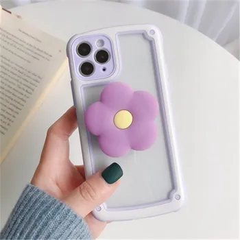

71612 case for iphone11pro silicone protective soft flower back cover