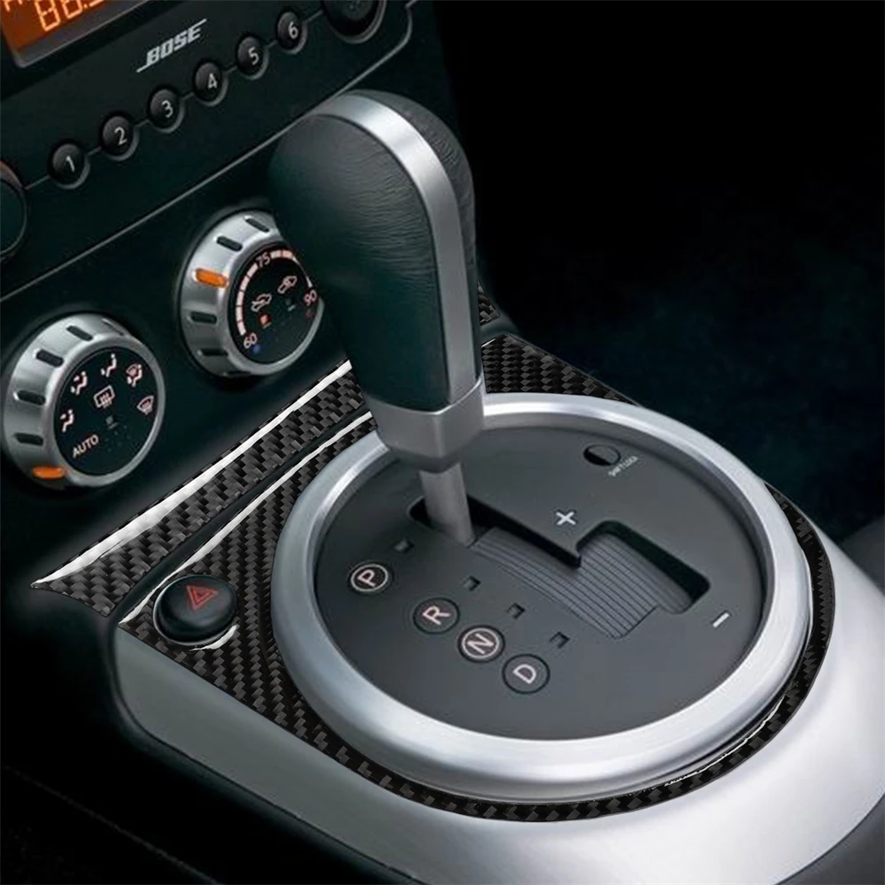 

Carbon Fiber Interior Decoration Gear Automatic Transmission Panel Cover Trim for Nissan 350z 2006-2009 Car Accessories Stickers