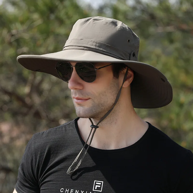 Hiking Fishing Hats Sunshade Cap 